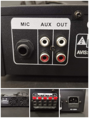 ALT-180BT задняя панель