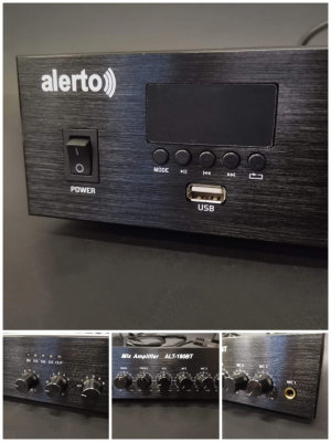 ALT-180BT лицевая панель